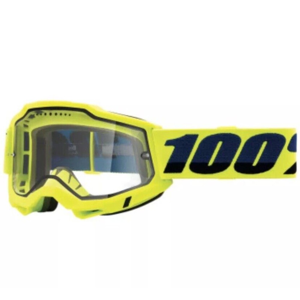 100% Accuri 2 Enduro MTB Motocross Offroad Clear Lens Goggles